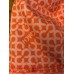 's Authentic COACH Pink & Orange Canvas Cotton Bucket Hat  P/S SMALL  eb-73159378